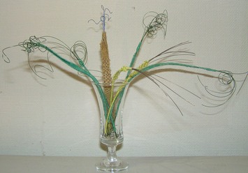 Wire flowers