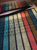 On the loom twill pattern