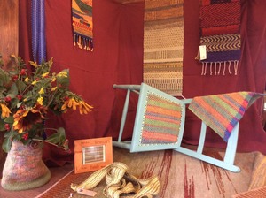 Woven chair seat