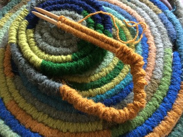 Stick weaving