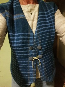 Shetland wool waistcoat